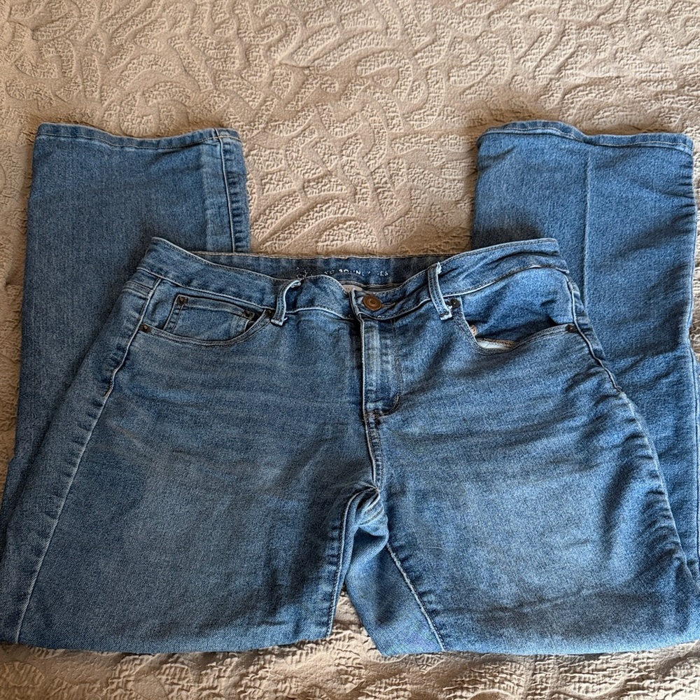 No Boundaries Straight Leg Blue Jeans